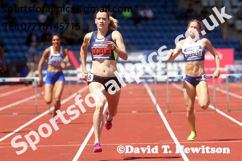 Womens 400 metres hurdles, World Championship Team Trials, Alexander Stadium, Birmingham
